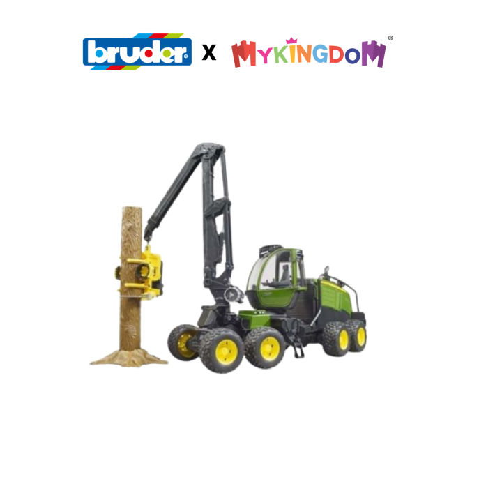 Đồ Chơi BRUDER Xe Gắp Gỗ John Deere BRU02135