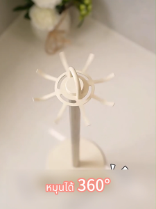 ที่เก็บทัพพีซุป หมุนได้ สแตนเลส กันลื่น เหล็ก ไม่เป็นสนิม ชุดเครื่องครัว