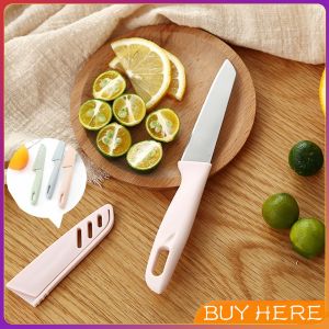 BUY HERE มีด มีดปอกผลไม้ มีดเล็ก มีสแตนเลส มีดหั่น มีดทำครัว มีดพกพา มีดหลากสี Fruit Knife