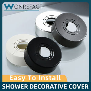 Chrome Water Pipe Decorative Cover Wall Caps Faucet Accessories Faucet Decorative Cover New Water Pipe Connector Pipe Wall Cover