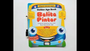 Buku Aktivitas Anak Tulis Hapus Golden Age Book Balita Pintar Bonus Spidol Wipe & Clean