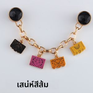 อุปกรณ์ตกแต่งรองเท้า Crocs DIY ดีไซน์เพชรโลหะ ตัวเข็มขัดตกแต่งรองเท้า สไตล์สตรีทแวร์ แฟชั่นฤดูร้อน