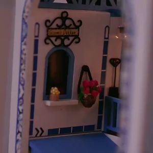 20243D Puzzle Wooden Bookshelf ature Doll houses DIY Book Nook Kit Shelf Insert Room Dollhouse Bookend With LED Light Toys Gifts