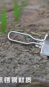 Multifunctional Stainless Steel Gardening Folding Shovel Planting Flowers Tools