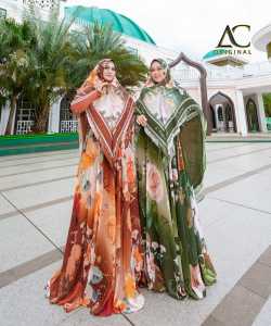 MENJUAL MACAM-MACAM HIJAB / KHIMAR SYARI PRINTING DIGITAL 2 LAYAR BY AC COLLECTION macam-macam MOTIF DAN WARNA (JUAL HIJAB AJA)