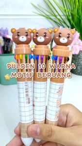 Pulpen Karakter Beruang: Pilihan Tepat untuk Anak