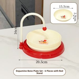 Cute Food-Grade Household Trash Tray Set