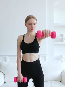 GYMPRO 1 ชิ้นดัมเบล Neoprene Lady S Dumbbell หexagon Dumbbell Gym Fitness ออกกำลังกายการฝึกอบรมน้ำหนัก Dumbell 1kg/2kg/3kg/4kg/5kg ผู้หญิงน้ำหนักแอโรบิก