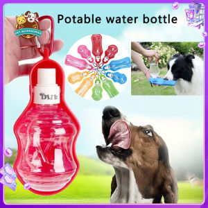 Portable Pet Cat Dog Travel Water Bottle Outdoor Feed Drinking For Dogs Cats