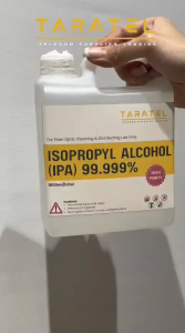 FIBER OPTIC ISOPROPYL ALCOHOL 99.99% (IPA) Fiber High Purity Alcohol Bottle 1000ML