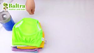 Baltra Baby Training Pants Washable 6 Layers of Polyester Diaper Pants Baby Cloth Diapers Study Pants Summer Diaper