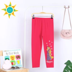 Celana Legging Anak Perempuan Sun Earth Baju Bawahan Anak Cewek Branded Celana Legging Princess Celana Leging Spandek Premium (4-12th) Lejing Anak Perempuan