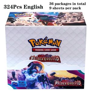 Takara Tomy | 324pcs Pokemon TCG:  Sun & Moon-Unified Minds Booster Display Box (36 Booster Packs) DESTINED RIVAL Pokemon Card Game Board Game