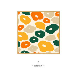 Healing Decorative Artwork Japanese Fruit Style Living Room Bedroom TV Cabinet Chest of Drawers Display Painting Modern Simplicity