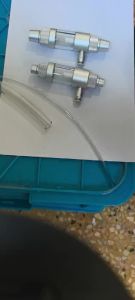 ZRDR | DIY Fish Tank CO2 External Nebulizer Aluminum Alloy Quick Insertion Interface CO2 Refiner Aquarium CO2 External Diffuser