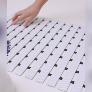 Rambo.One แผ่นกันลื่นห้องน้ํา แผ่นรองกันลื่น วัสดุPVC กันความชื้น กันลื่น แห้งเร็ว ล้างง่าย ไม่สะสมน้ำ