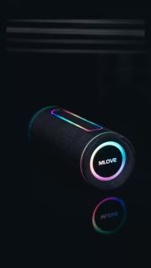 Loa Bluetooth MLOVE E80 One-Touch Bass 30W Chống Nước IPX7 Tích Hợp Đèn RGB Bluetooth 5.4 Hệ Thống Âm Thanh Di Động TWS