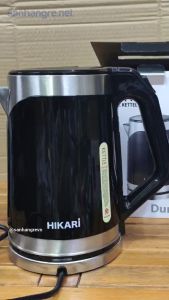 Ấm siêu tốc Inox 304 Hikari HR-1282 dung tích 2.3L công suất 1500W bảo hành 12 tháng