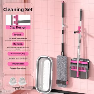 HANSHILIUJIA | Snow Nyle Magic Broom Set Dustpan