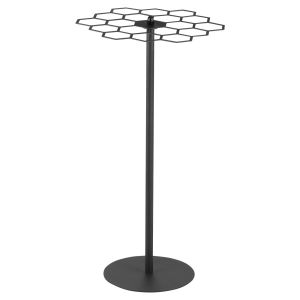 ชั้นเก็บเหรียญหมุนได้โต๊ะเหรียญแขวนเหรียญโลหะจอแสดงผลผู้ถือตู้แร็คประมาณ 45 เหรียญความจุชั้นวางเหรียญ