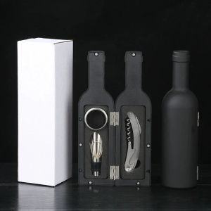 2025 New Creative Wine Set 3/5 Pieces Bottle Opener Gift Box High-End Set Tool Bottle Opener Wine for Wine Lovers