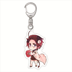 Bandai | 55MM Hetalia Axis Powers Anime Acrylic Móc Khóa Francis·Bonnefoy Ivan Braginsky Feliciano Vargas Wang Yao Hình Sưu Tập Quà Tặng