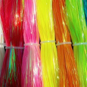 BARUNA - 100Gram Umpan Bulu Mutiara Untuk Pancing Ikan Sabiki dan Assist hook