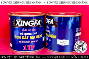 SƠN XINGFA MÃ XF-018 MÀU ĐEN BÓNG – SƠN SẮT MẠ KẼM 1TP ĐỘ BÓNG CAO KHÔNG CẦN SƠN LÓT