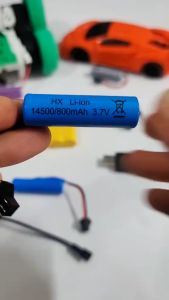 Pin Sạc Cho Ô Tô Điều Khiển Xe Tăng Máy Xúc Cần Cẩu Chân SM 2P dung lượng 800mah -Đồ chơi MiniKids