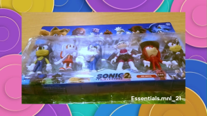 Sonic The Hedgehog Figurine 4 in 1 Toy Knuckles Tails Shadow Toys