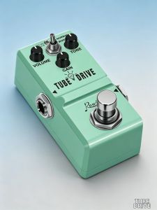 ROWIN LN-328 Mini Tube Distortion Pedal Green Guitar Effects 2 Chế Độ Âm Thanh True Bypass Đầu Nối Âm Thanh 1/4 Inch Overdrive