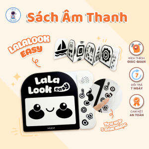 Sách Âm Thanh Kích Thích Thị Giác Có Nhạc - Đồ Chơi Giáo Dục Sớm Phát Triển Giác Quan Cho Bé