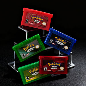 Bandai | Pokemon-GBA Game Series 32 Bit Video Game Cartridge Console Card EMERALD FIRERED LEAFGREEN RUBY SAPPHIPE