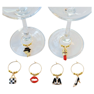 Creative Small Fragrance Style Cup Markers for Parties And Events Decorative Cup Dividers Restaurant Cup Labels