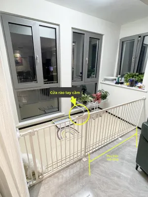 Rào Chắn An Toàn Cho Bé Trẻ Em và Thú Cưng