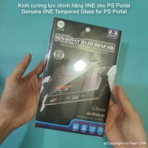 Kính cường lực IINE độ trong suốt và chịu lực cao cho PS Portal - Playstation Portal