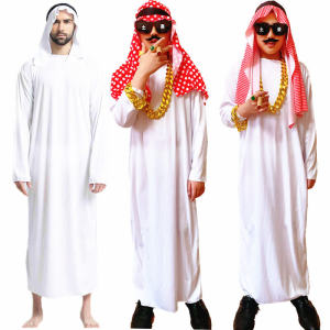 Halloween Cosplay Middle East Performing Costumes Props Arab Clothes Dubai Prince Saudi Shepherd Clothes