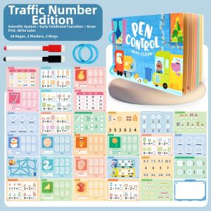 LINGGANGTOYS | Re-writable Early Education Toy Cards Focus Intelligence Development 2 Year Old
