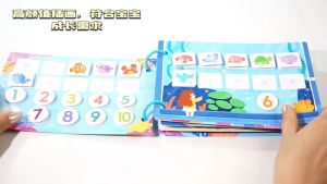 8/14 Themes Kids Hand On Sticker Game Montessori Busy Book Reusable Early Educational Learning Cognition Toys