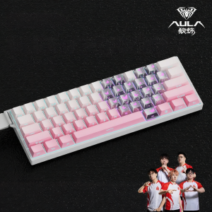 AULA | Wireless Tri-Mode Customizable Gaming Keyboard  mini60