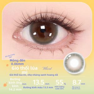 Kính áp tròng dùng hàng ngày SpongeBob Little Dewdrop Warm Pearl 10 chiếc