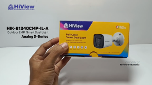 HIVIEW HIK-B1240CMP-IL-A 2MP OUTDOOR FIXED BULLET DUAL LIGHT AUDIO CAMERA ANALOG D-SERIES