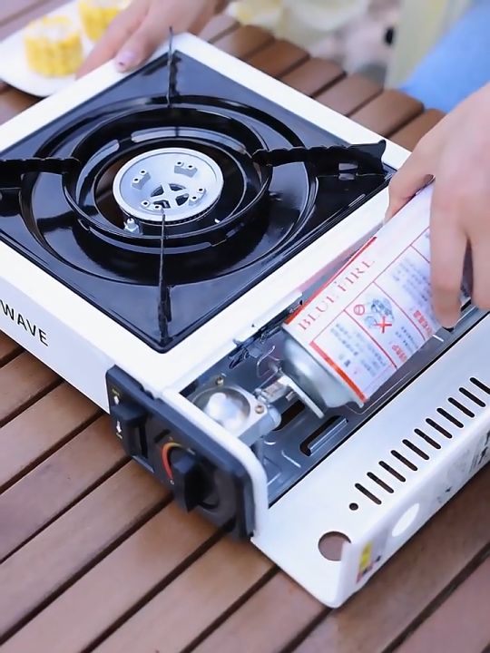 【Safety】🔥👍Butane Cassette Stove 2 in 1 portable gas stove Gas tank