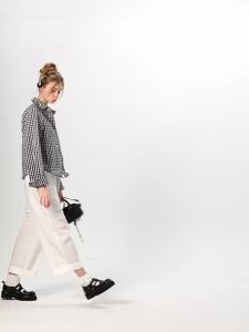 Turn Signal | Vintage Checkered Cotton Shirt