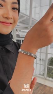 Gelang Kesehatan Magnetik Asli Racabel Ovum Untuk Wanita 100% Original