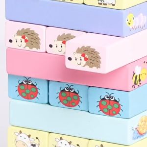 [HCM]Các loại rút gỗ kg rút gỗ màu rút gỗ số kèm xúc xắc - Đồ chơi thông minh cho bé