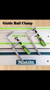 1 Cái Kẹp Gỗ Dovetail Kẹp Ray Dẫn Nhanh Có Vít Cho Máy Festool Makita Dewalt Metabo Mafell Thép Carbon Dụng Cụ Thợ Mộc