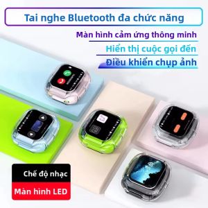 Tai Nghe Thể Thao Air Max Smart Touch Screen TWS In Ear Buds Với Âm Thanh Nổi Bass Và Micrô - Tai Nghe Bluetooth Chống Nước Có Chức Năng Khử Tiếng Ồn Chủ Động
