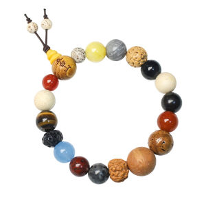 Modern Mingxuan Tang Chicken Crowning Buddha Beads Wutai Mountain Putuo Beads for Personal Yearly Zodiac
