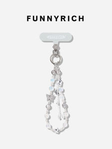 FUNNY RICH | Butterfly Tassel Crystal Bead Phone Chain